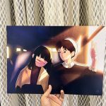 Couples in a Bus A3 Poster