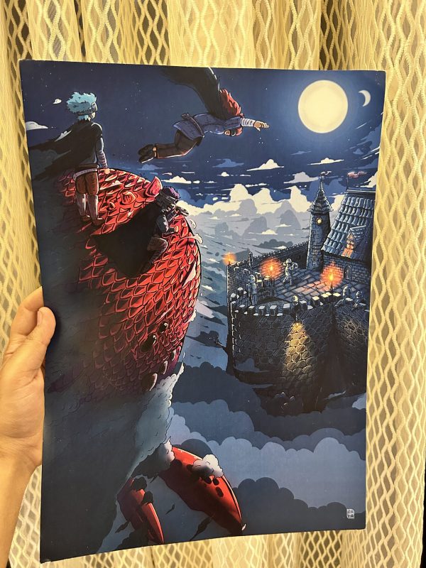 Attack on Castle A3 Poster